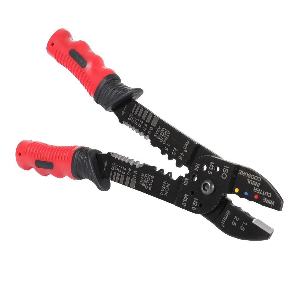 

Practical Multi-functional Crimping Pliers Wire Stripper for Electrician Tools Cutting -051 Sale WWO66