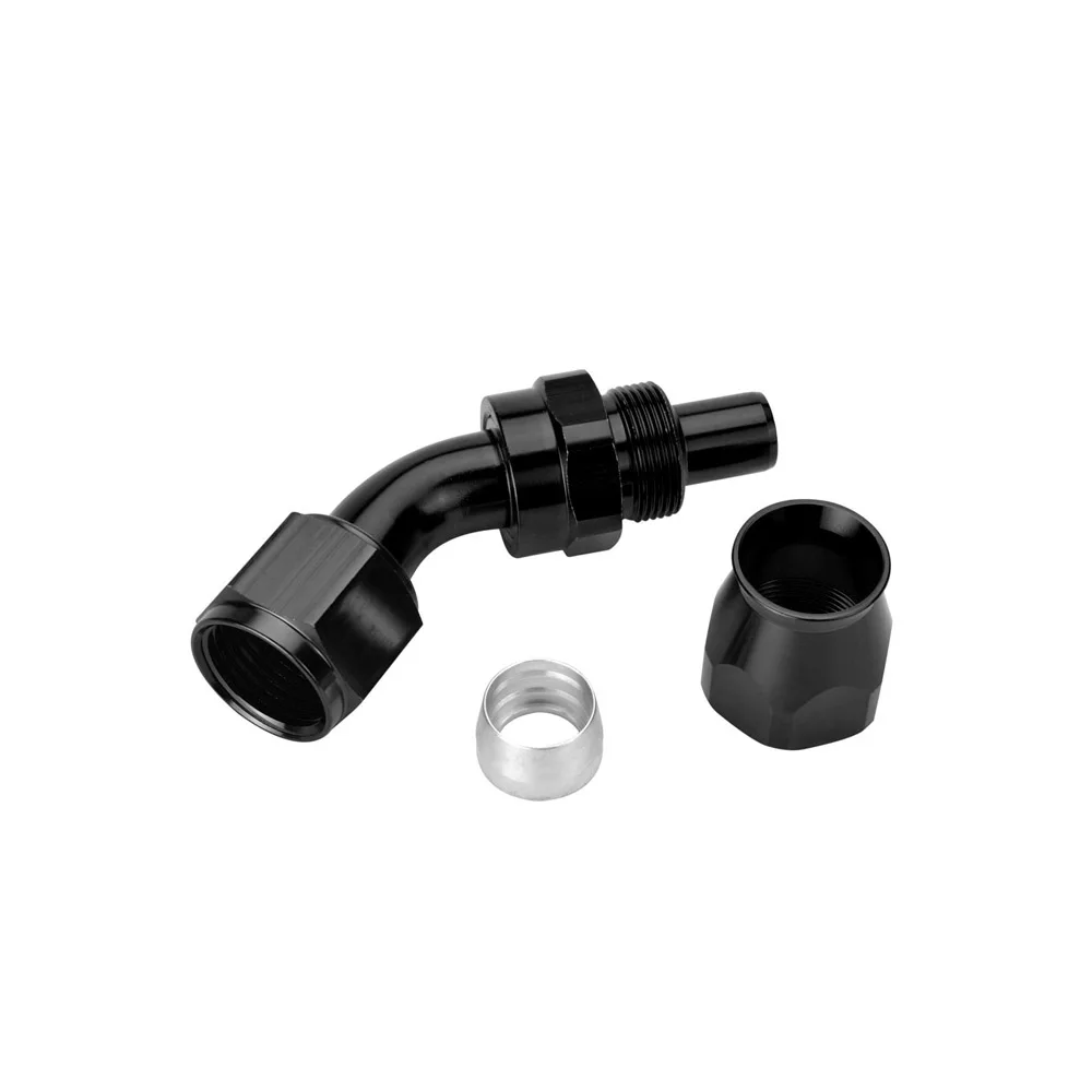 WILLIN-AN12 12AN PTFE поворотный штуцер для шланга Алюминий прямые 45 град. трубчатая адаптер тефлон мазут многоразовые