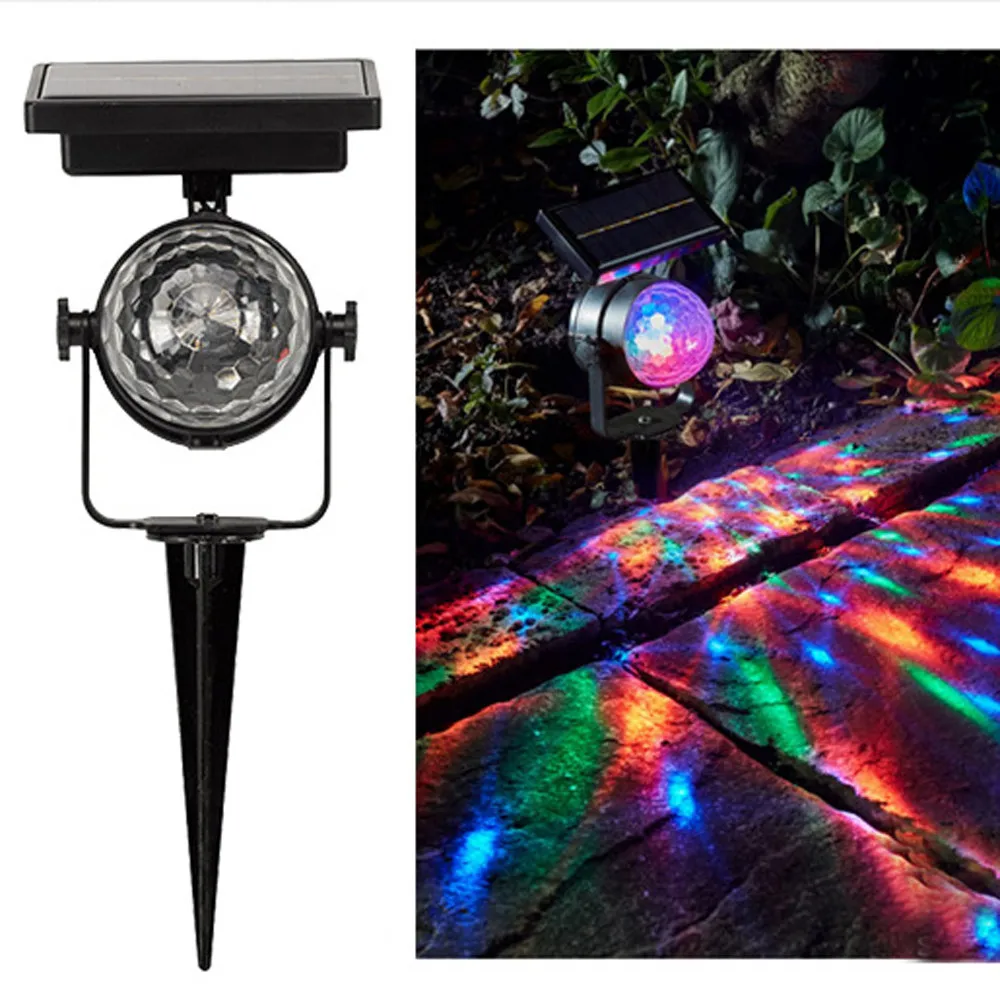 

New Fashion Solar Projector Light Outdoor Solar Powered String Lights 8Mode 30 LED Balls 21ft Waterproof Fairy Garden Light