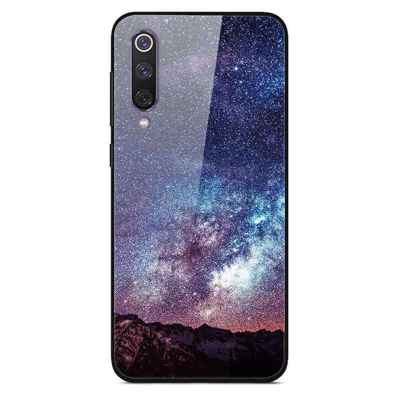 Чехол для Xiaomi mi 9 mi 9 T Pro из закаленного стекла с изображением планеты космос, стеклянный чехол для задней панели для Xiaomi mi 9 mi 9 SE 9 T Pro 9 T Coque Shell - Цвет: 05