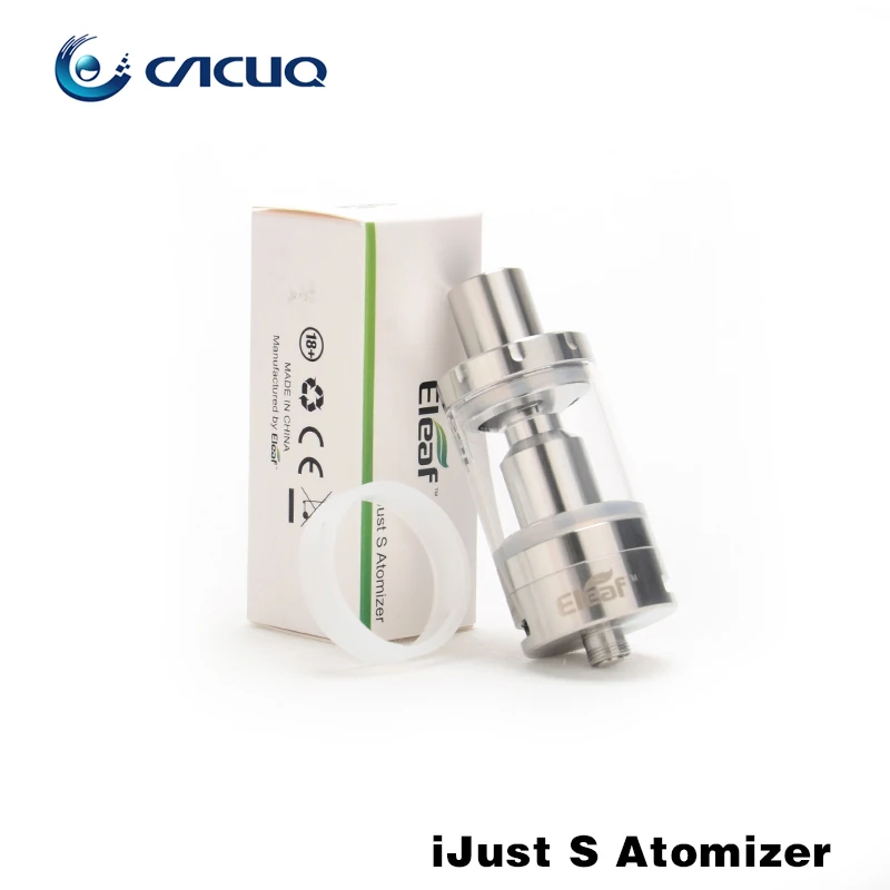 

Original Eleaf iJust S Atomizer 4ml Capacity with New ECL 0.18ohm Head Top Filling iJust S Electronic Cigarrette Tank 7 Colors