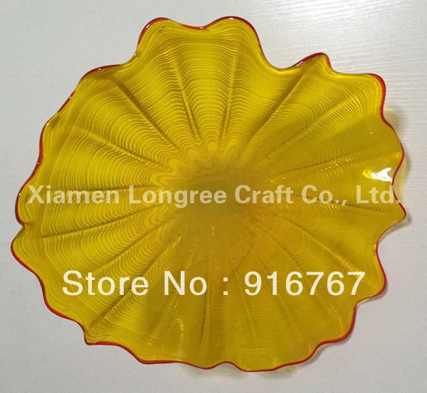 Элегантные Красивые Стеклянные Настенные тарелки LRW020 Free Shipping|glass wall plates|art glass