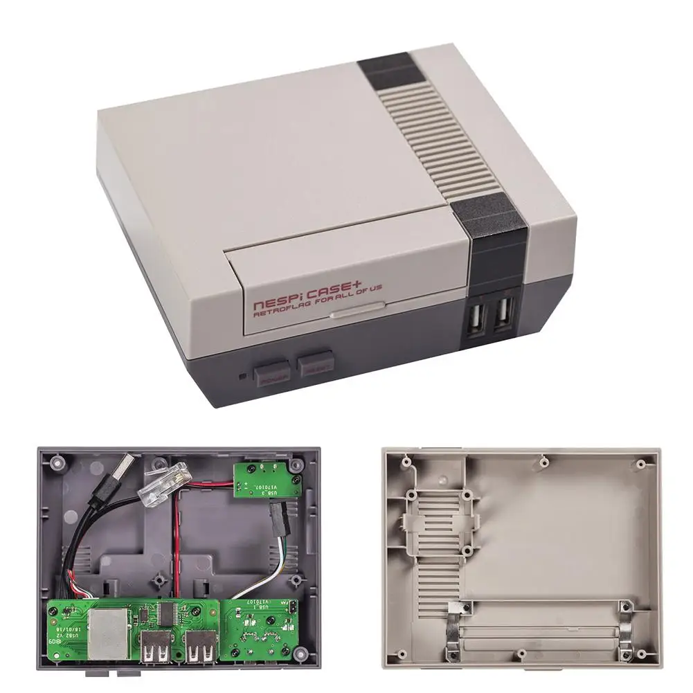 

New Video Arcade Game Console Player Box for Retroflag NESPi Case+ Raspberry Pi