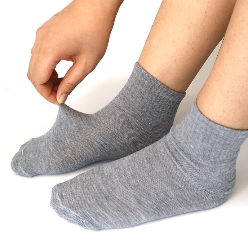 Мужские носки, мужские хлопковые эластичные носки в деловом стиле, Длинные теплые носки для осени и зимы, Meias, черные, серые, белые носки, 10 шт/5 пар