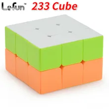 Lefun, 233, магические кубики, без наклеек, 2*3*3, кубики для игр, развивающие игрушки для детей