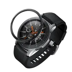 Безель кольцо клеющаяся крышка для samsung Galaxy Watch 46 мм, драгоценный камень кольцо клеющаяся крышка против царапин сталь Smartwatch аксессуары