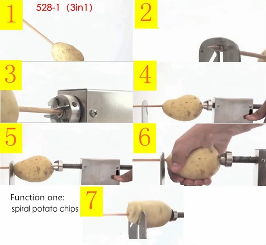 Commercial-Manual-Spiral-Potato-Chips-Curly-Fries-Twist-Hot-Dog-Cutter-Slicer (5)