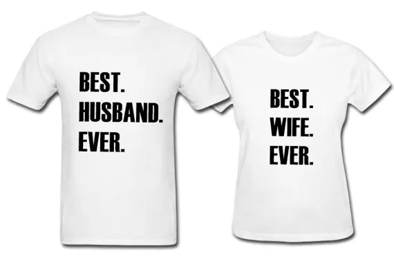 Лучший муж никогда не рубашка лучшая жена постоянно футболка мужа Wifey