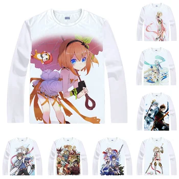 

Tales of Zestiria T-Shirts Multi-style Long Sleeve Shirts Naoki Yamamoto Teiruzu Obu Zesutiria Sorey Edna Cosplay Shirt