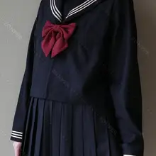 Юбка 60-80 см, длинная, на молнии, JK, униформа для косплея, японская школьная форма для девочек, морской моряк, школьная форма для девочек, Yankee, косплей, униформа JKLL022