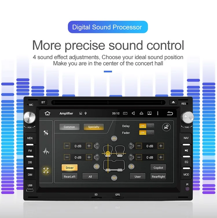 Sale Isudar Car Multimedia Player Android 9 2 Din Stereo System For VW/Volkswagen/Passat/Golf/Skoda Octa Core 4GB RAM Wifi USB DVD 9