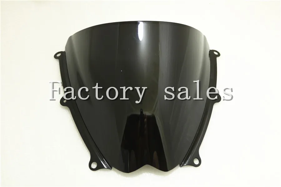 

HotSale For Suzuki GSXR 1000 R K7 2007 2008 Black Windshield WindScreen Double Bubble 1000R 07 08 GSXR1000 R