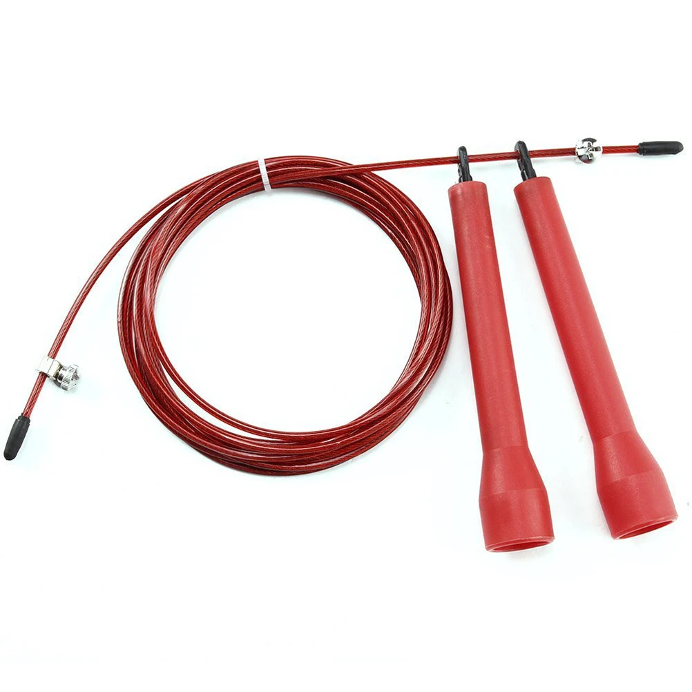 3M Adjustable High Speed Steel Wire Cable Jump Rope Skipping Rope with