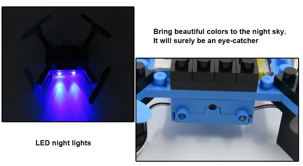Freeshipping_Flytec_T11_DIY_Building_Block_RC_Quadcopter_3D_flip_Headless_Mode_Mini_Bricks_Pocket_Drone_For_Educational_Assembled_Model_6