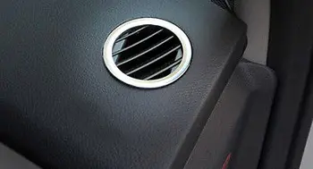 

2012-2015 For Benz ML W166 /GL X166 Chrome Dash Board Upper Air Vent Rings Trim