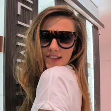 Женские солнцезащитные очки oculos с плоским верхом, большие негабаритные зеркальные солнцезащитные очки с кошачьим глазом, женские дизайнерские бренды люксовые очки gafas de sol