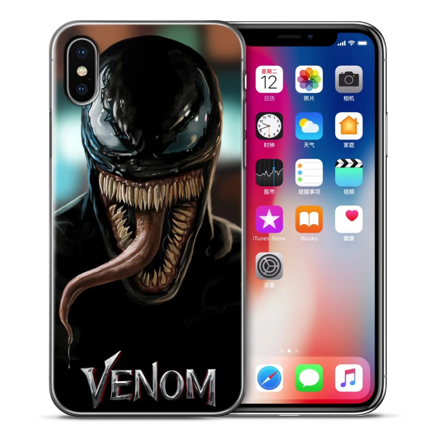 5289 Venom Joker чехол s для iPhone 5 S SE X чехол для телефона Мягкий ТПУ силиконовый чехол для iPhone 6S 6 7 8 Plus XS Max XR чехол матовый Fundas - Цвет: 5289