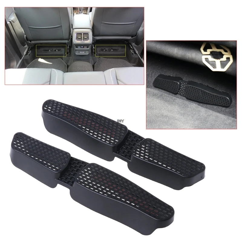 

2 Pcs Car Rear Seat Air Condition Vent Outlet Cover For AUDI A3 S3 SEAT LEON 5F INY