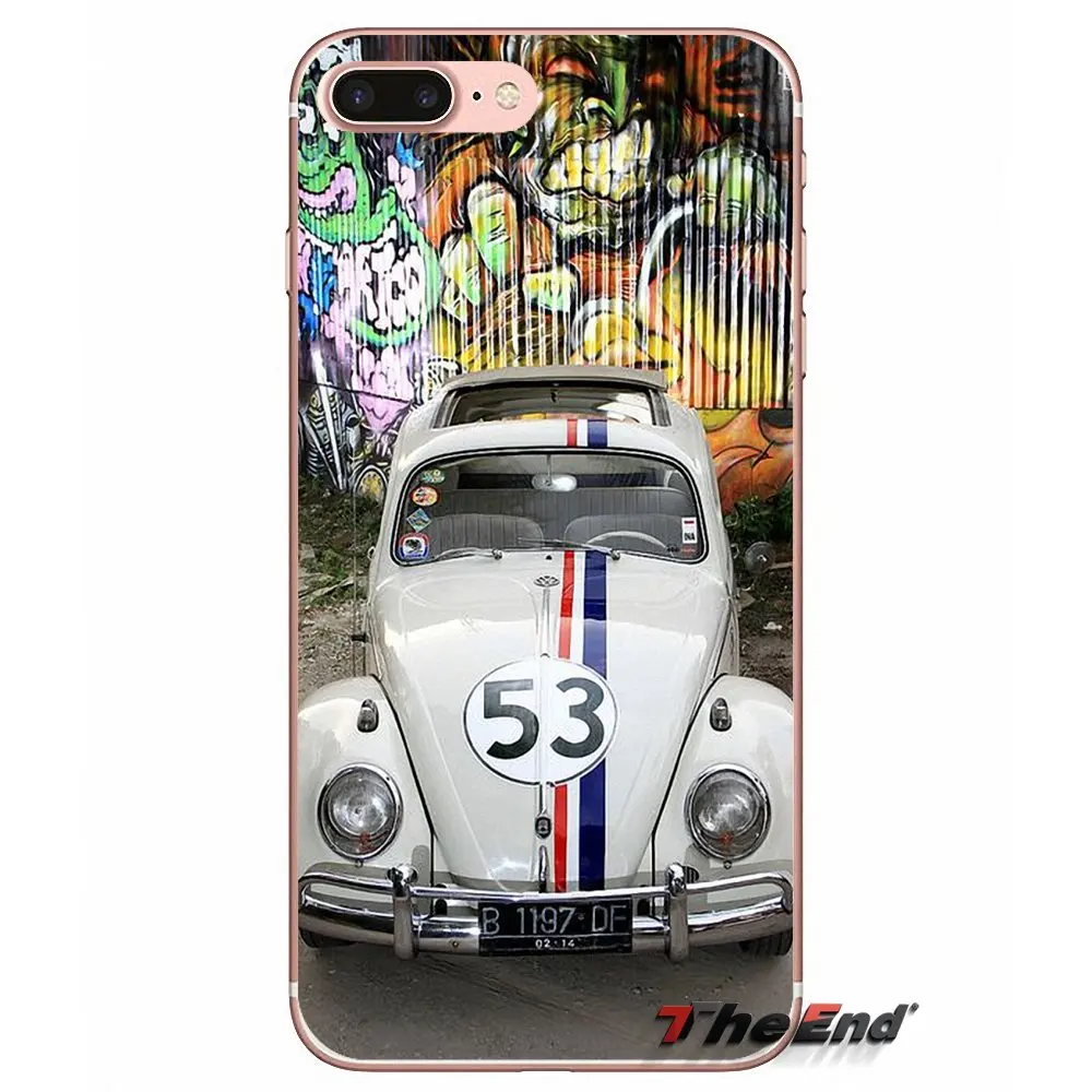 Для iPhone X 4 4S 5 5S 5C SE 6 6 S 7 8 плюс samsung Galaxy J1 J3 J5 J7 A3 A5 в Винтаж Volkswagen Beetle чехол из термопластичного полиуретана - Цвет: images 11