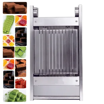 

15mm and 30mm raw chocolate cutter stainless steel truffle stainless steel cutting table raw chocolate cutter