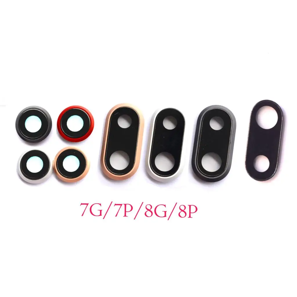 

Rear Back Camera Glass Lens Cap Seal Bracket Ring Holder For iPhone 7 Plus 8 plus ,7P 8P