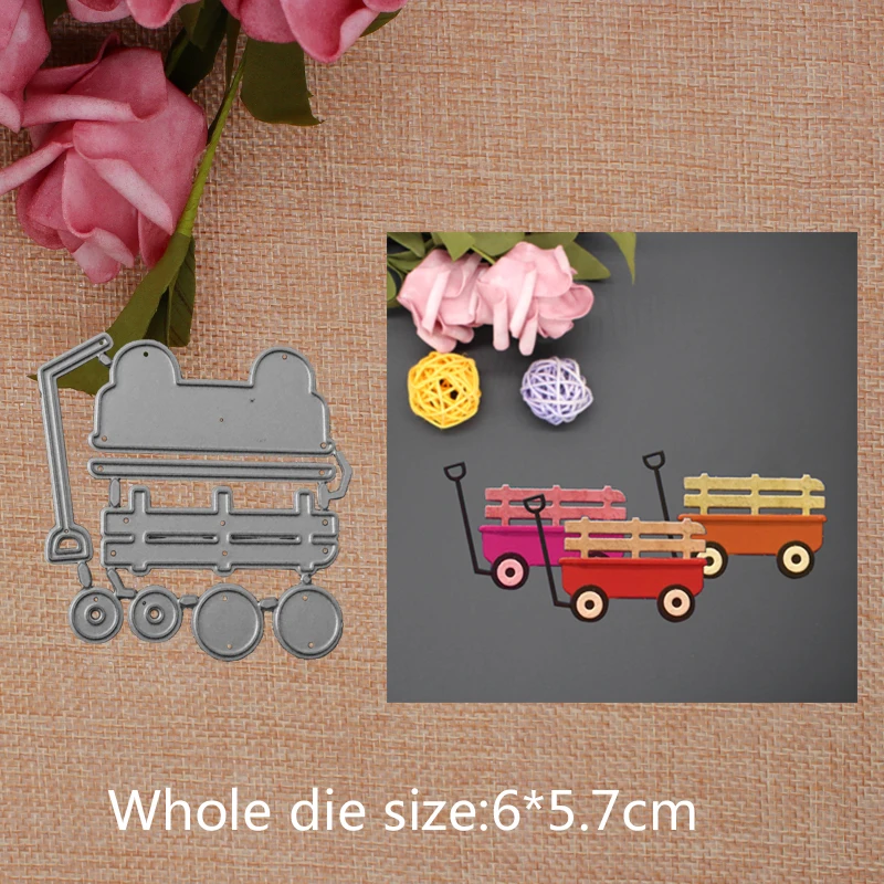 

New Design Craft Metal Cutting Dies Car Scrapbooking Album Paper Card Craft Embossing Die Cuts 6*5.7CM