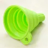 CHASANWAN 1pc Mini Silicone Gel Foldable Collapsible Style Funnel Hopper Kitchen Cooking Tools Kitchen Goods Kitchen Accessories ► Photo 3/4