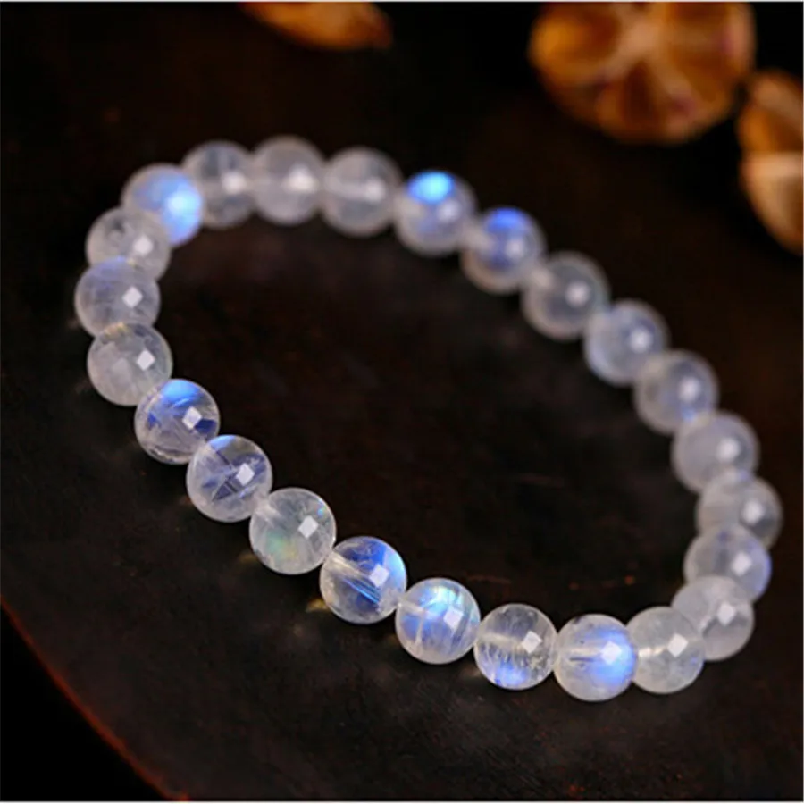 moonstone stretch bracelet