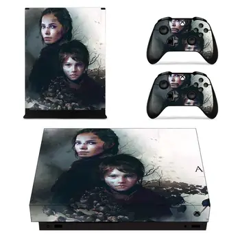

A Plague Tale Innocence Skin Sticker Decal For Xbox One X Console and Controllers Skins Stickers for Xbox One X Skin Vinyl