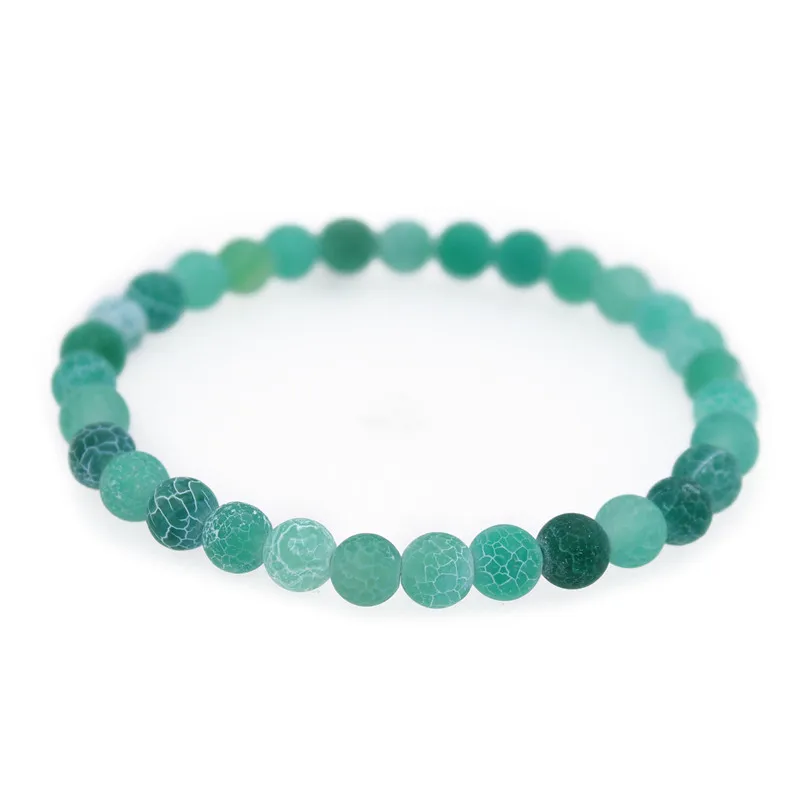 

Classic 6mm Natural Stone Beads Bracelets & Bangles for Men Women Best Friend Charm Bracelets Jewelry