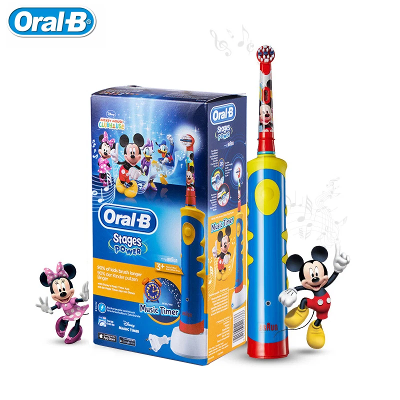 Oral B D10 Children Electric Toothbrush EB10 Replaceable Brush Heads Rechargeable Tooth Brush Music Timer For Kids Ages 3+ Oral B D10 Children Electric Toothbrush EB10 Replaceable Brush Heads Rechargeable Tooth Brush Music Timer For Kids Ages 3+