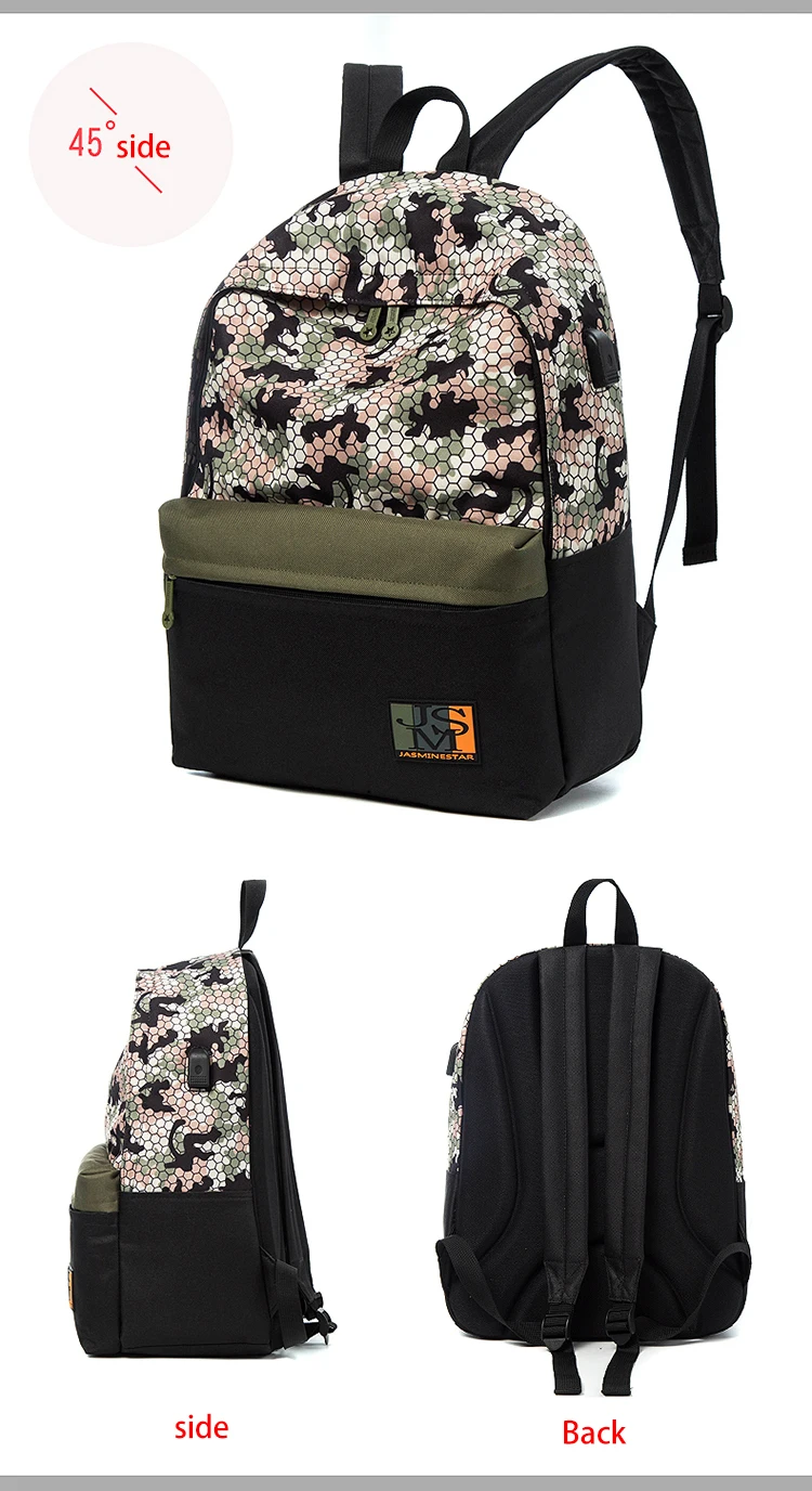 JASMINESTAR школьные рюкзаки для девочек противоугонные рюкзаки для ноутбука повседневные школьные сумки для мальчиков большой емкости для девочек-подростков