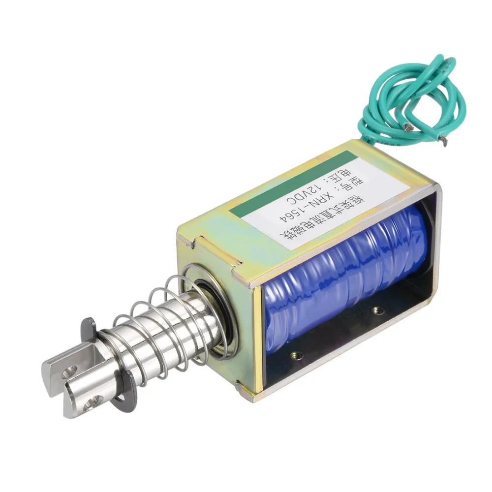 

Uxcell DC 12/25V 10/25/60N Solenoid Electromagnet 10mm Pull Type Open Frame Solenoid Electromagnet Magnetic Materials 1PCS