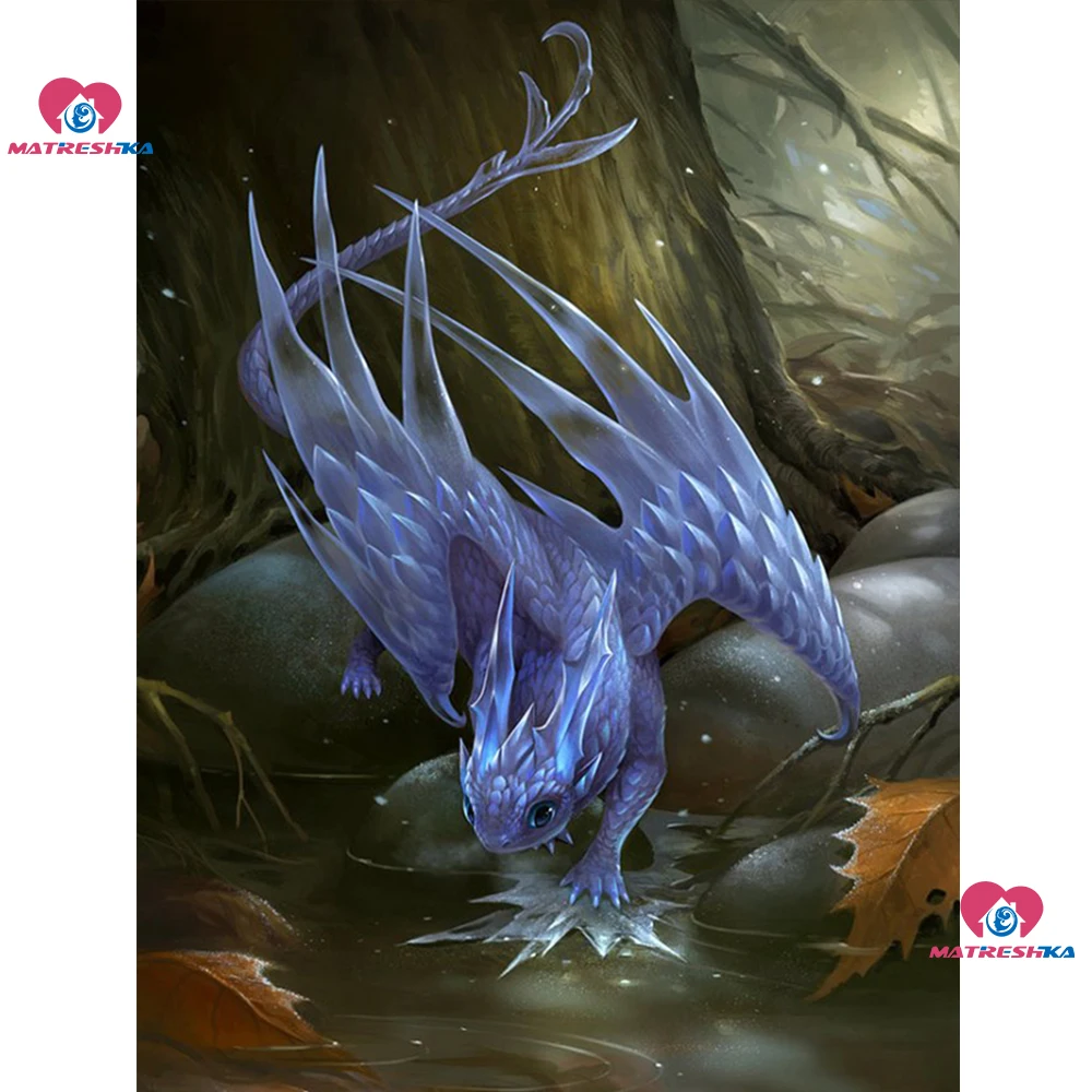 

dragon 5d diamond painting full drill square picture of rhinestones diamond embroidery full display 5d diamond painting mosaic