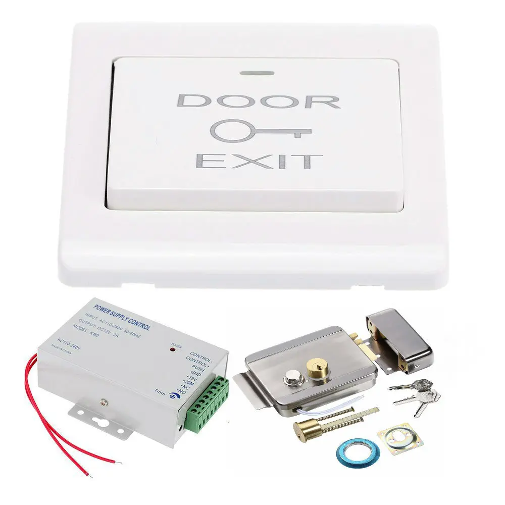 Yobangsecurity Dc12v Power Supply Electric Magnetic Door Lock