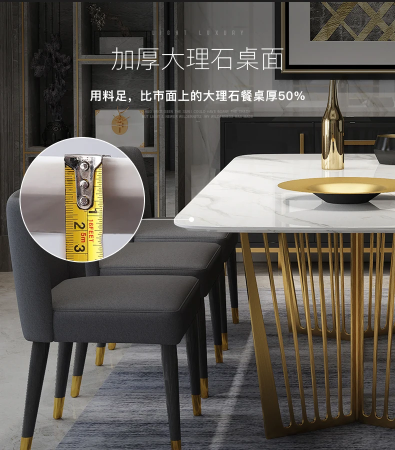 الصلبة خشبية مجموعة غرفة الطعام المنزل الأثاث الحد الأدنى الحديثة طاولة طعام من الرخام و 6 كراسي ميسا دي جانتار muebles comedor الصلبة خشبية مجموعة غرفة الطعام المنزل الأثاث الحد الأدنى الحديثة طاولة طعام من الرخام و 6 كراسي ميسا دي جانتار muebles comedor