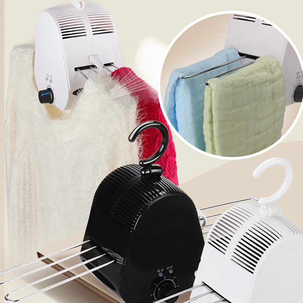 

Anion Mini Portable Smart Hang Dryer Clothes Storage Racks For Traveling Outdoor Semi-automatic Ray Sterilization Deodorization