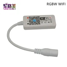 16 миллионов цветов Wifi RGB/RGBW светодиодный контроллер смартфон управление музыкой и режимом таймера magic home Мини wifi led rgb контроллер