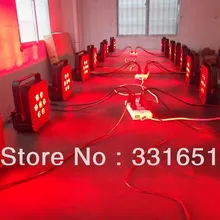 5 шт./лот Горячая DMX 5/9 Каналы светодиодный плоский параболический алюминиевый рефлектор свет 7x15 Вт красочные RGBAW 5IN1