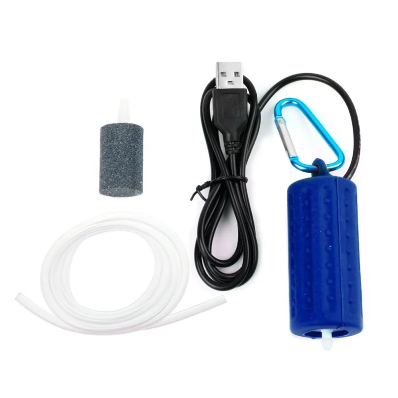 Портативный Mini-USB воздушный насос аквариума кислорода Mute энергосбережения поставки Aquatic Террариум аквариум аксессуары