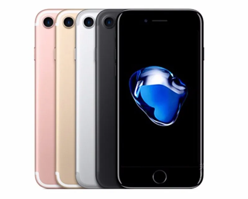 Apple iPhone 7 4G LTE Cell Phone 32/128GB/256GB IOS 12.0MP + 7.0MP Camera Quad-Core Fingerprint 4.7" 4K Video cellphone iphone