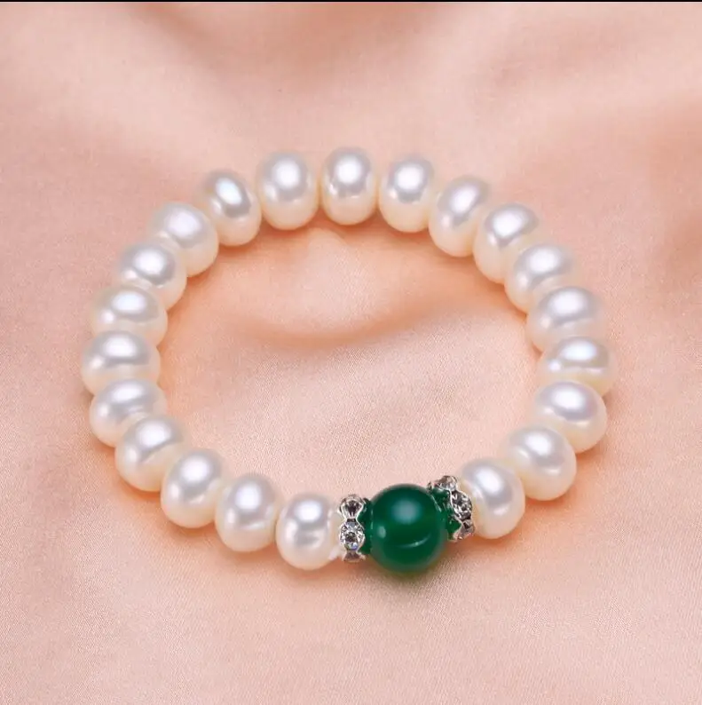 

ZCD 2017 829+++Natural freshwater pearls bracelets, elastic money