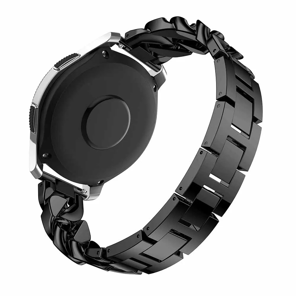 Металлический ремешок для samsung Galaxy Watch active 2 40 44 мм браслет из нержавеющей стали для samsung Galaxy Watch 46 мм Классический ремешок для часов