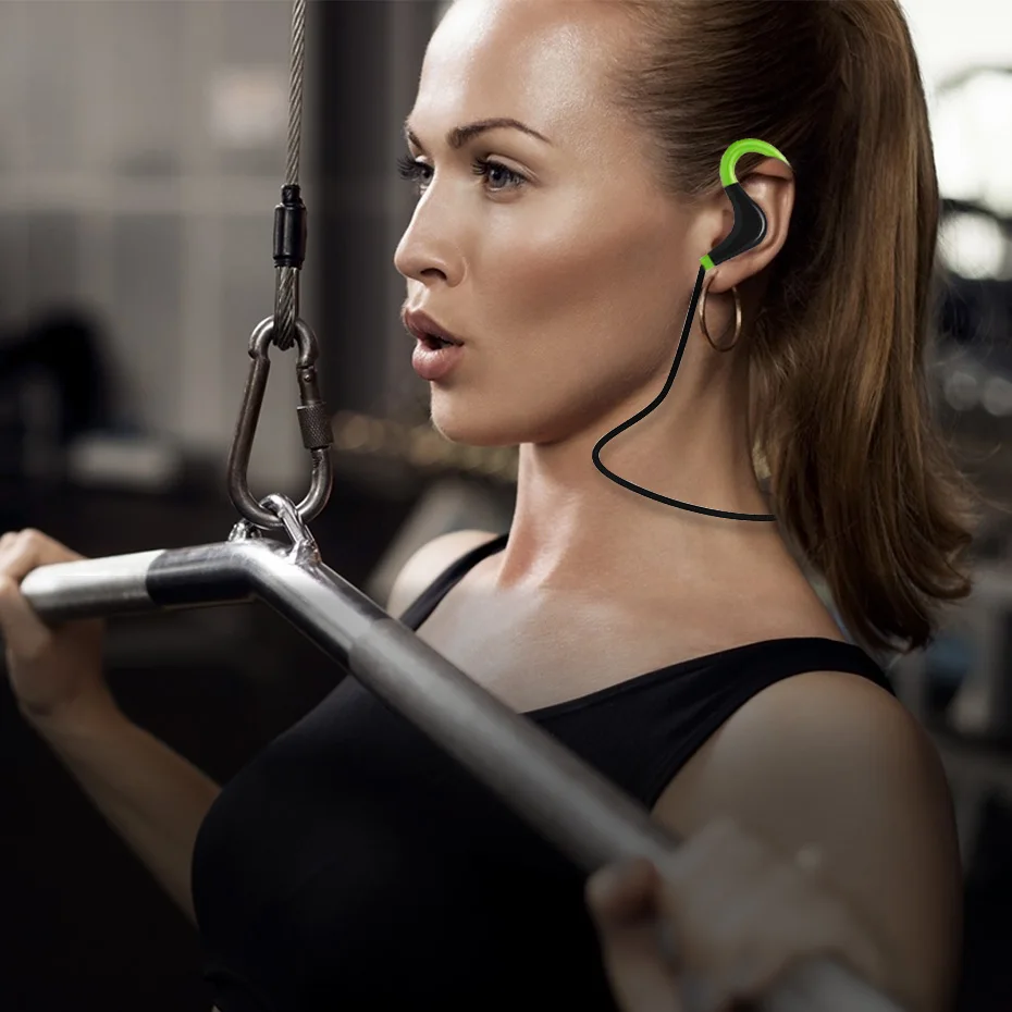 TiYiViRi модные портативные спортивные наушники MP3 музыкальный плеер микрофон бас