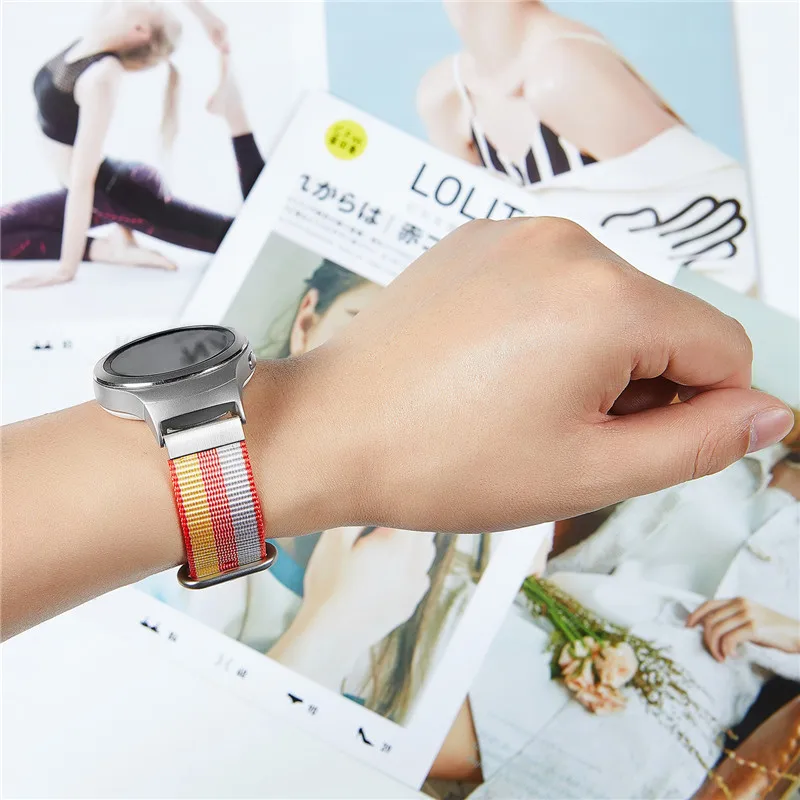 Band Nylon for Samsung gear S2 R720R730 S2 classic Smartwatch Sport Strap Watchband High Quality 12.5 (17)