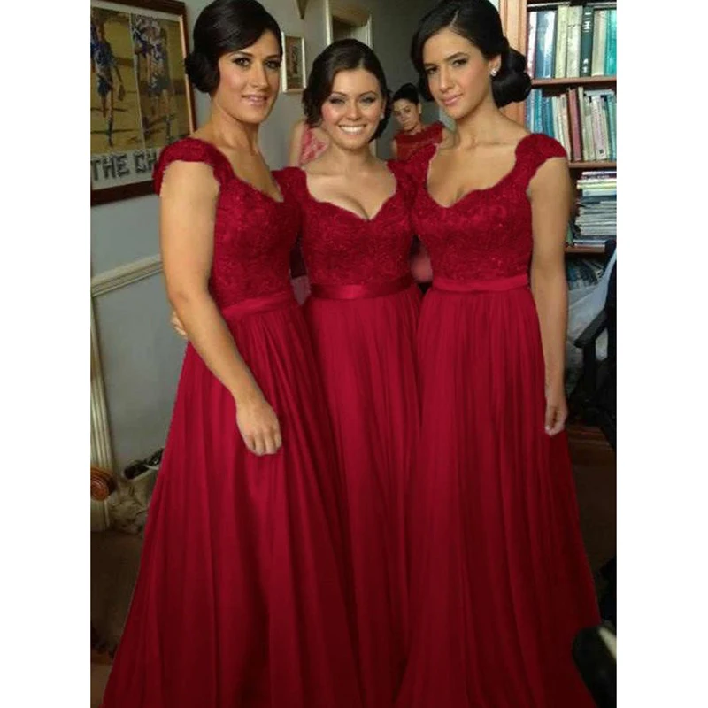Hot Selling Purple Lilac Lavender Bridesmaid Dresses 5