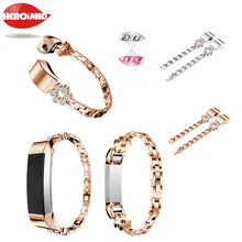 Высокое качество из натуральной нержавеющей стали часы браслет ремешок для Fitbit Alta hr/Fitbit Alta ремешки для часов Correas de reloj