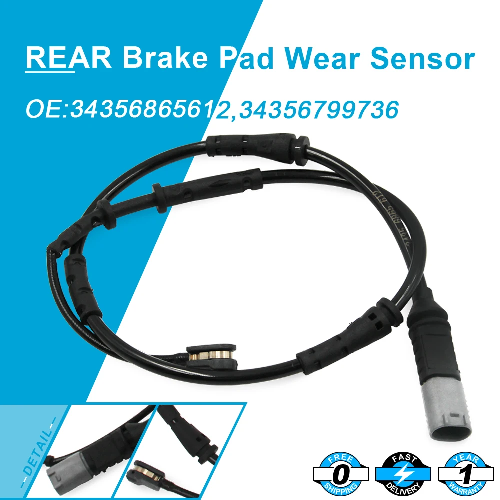 Rear Disc Brake Pad Wear Sensor 34356865612 Fit For New Mini Cooper F56