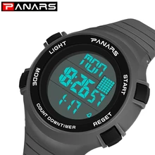 PANARS мужские спортивные часы для бега Chrono фитнес мужские наручные часы наружные военные часы будильник Relogios мужские 8106