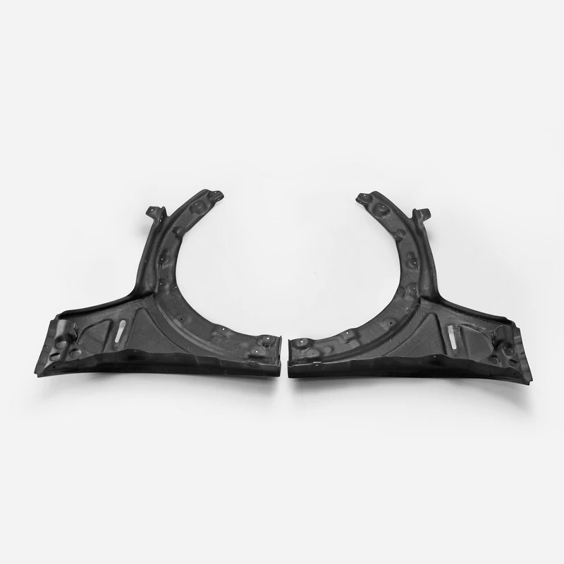 DAG Style Carbon Fiber Vented Front Fender Glossy Finish Wheel Flare Arch Cover Tuning Trim Drift Body Kit For F56 Mini Cooper S
